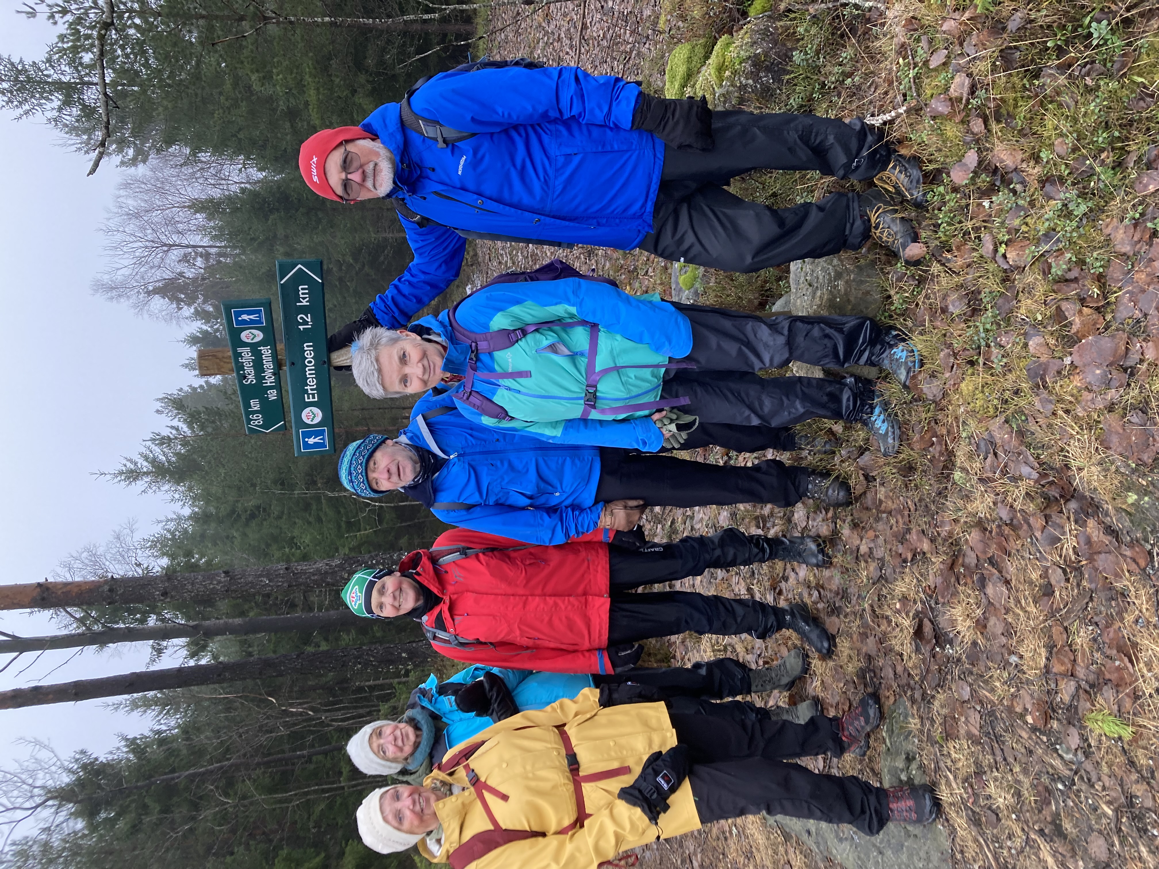 Onsdagstur i yr og regn!