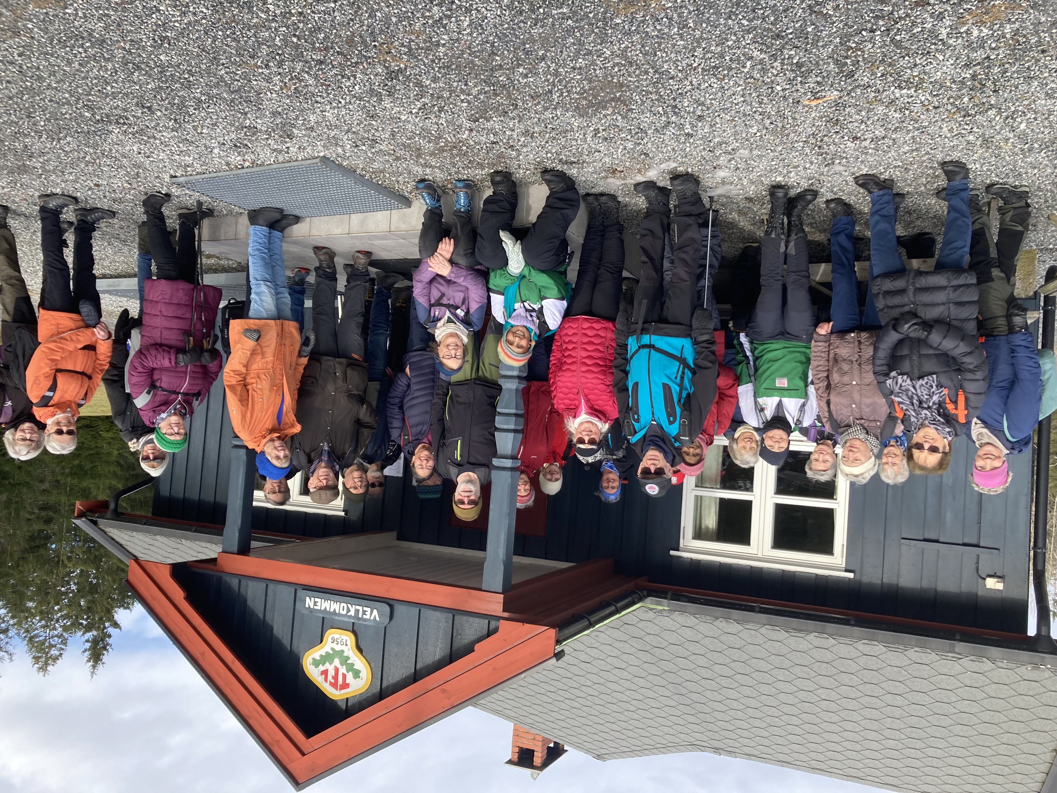 Mange med på sesongens første Onsdagstur!