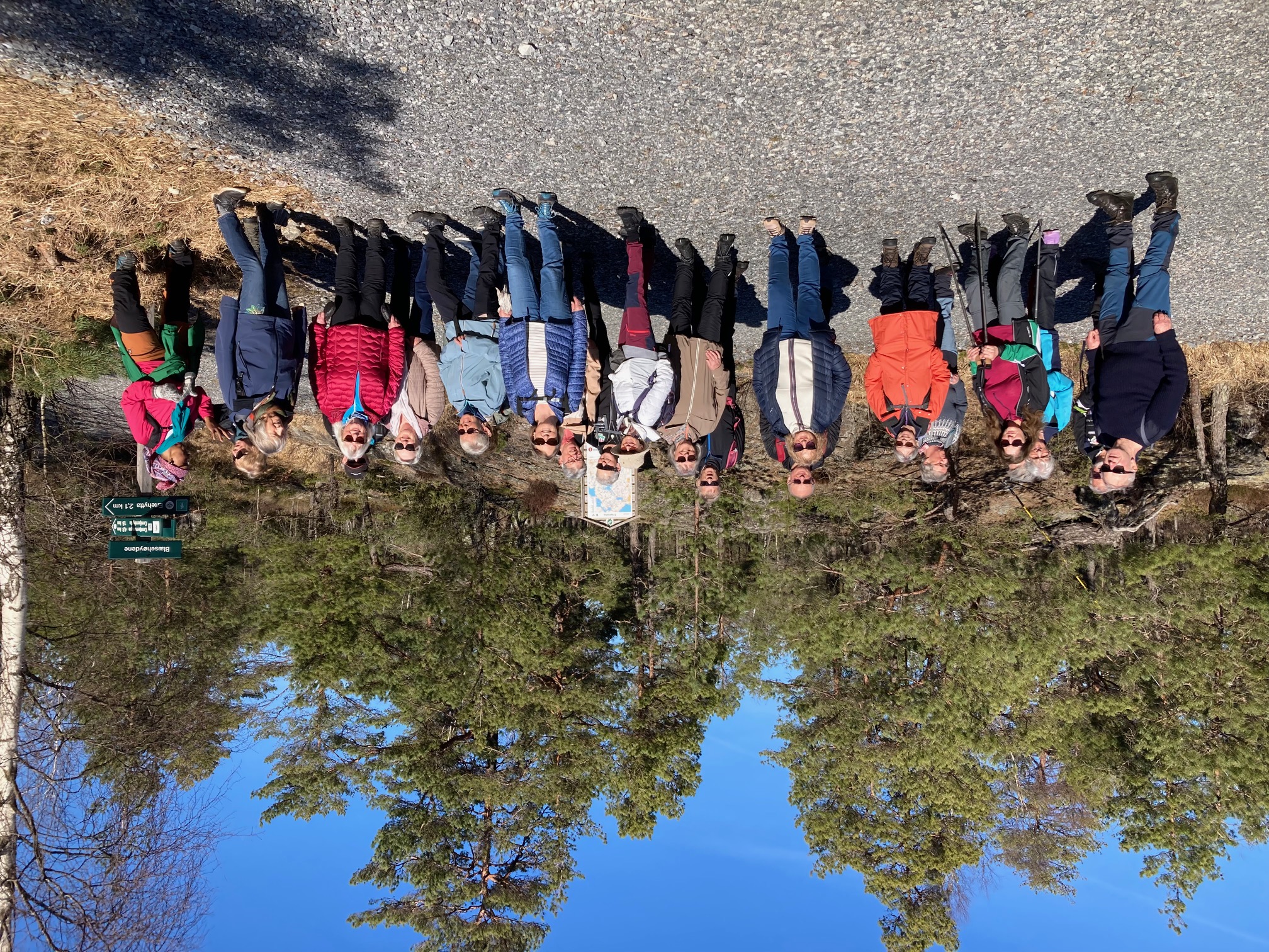 Dagens nærtur i strålende vårvær!