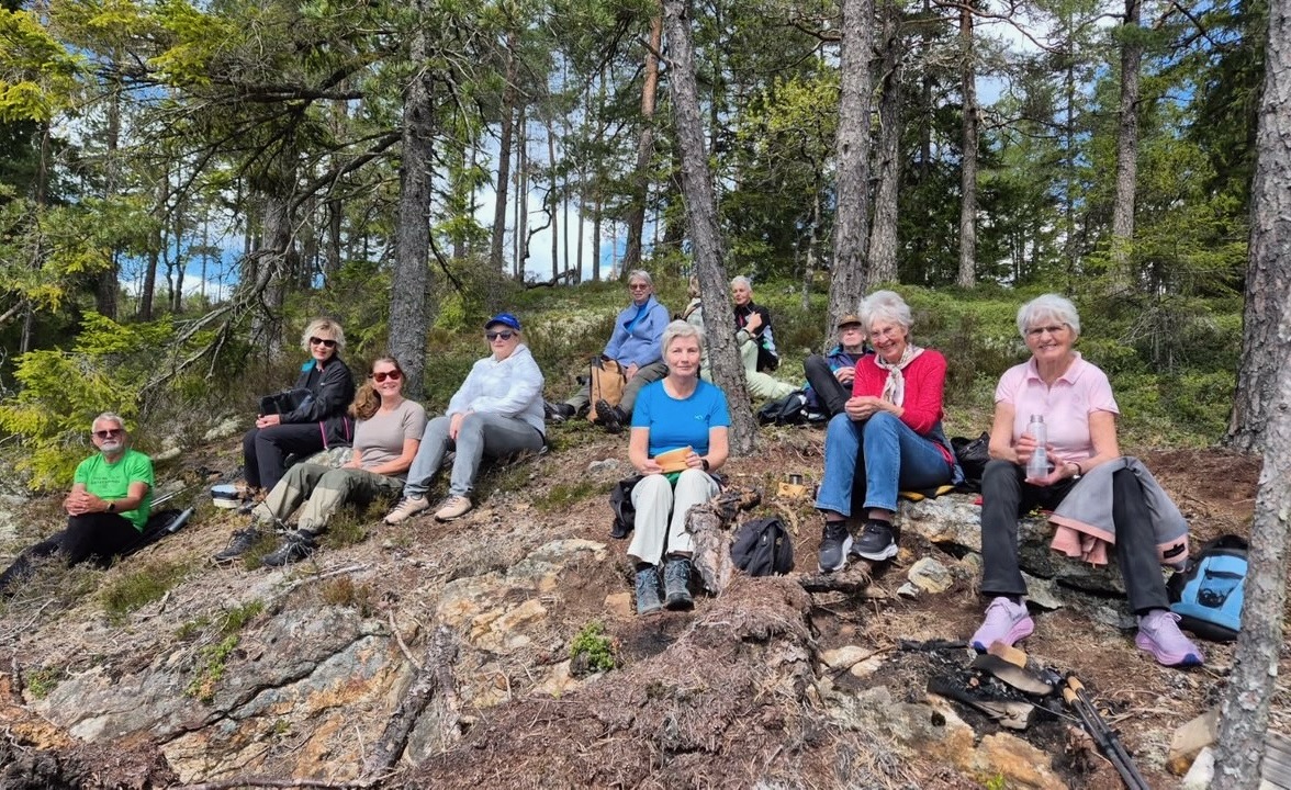 Onsdag 20. mai: 21 med på dagens tur!
