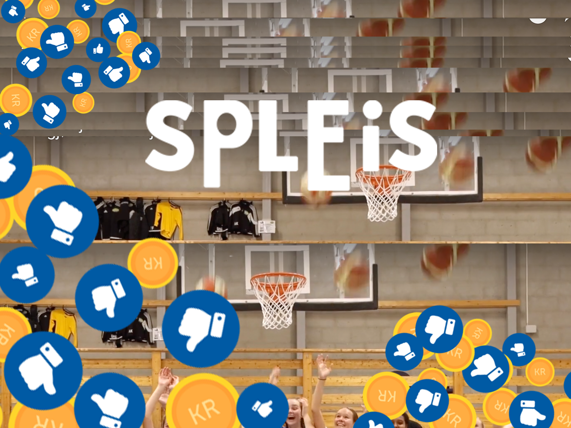 Ny tribune i Lommedalshallen