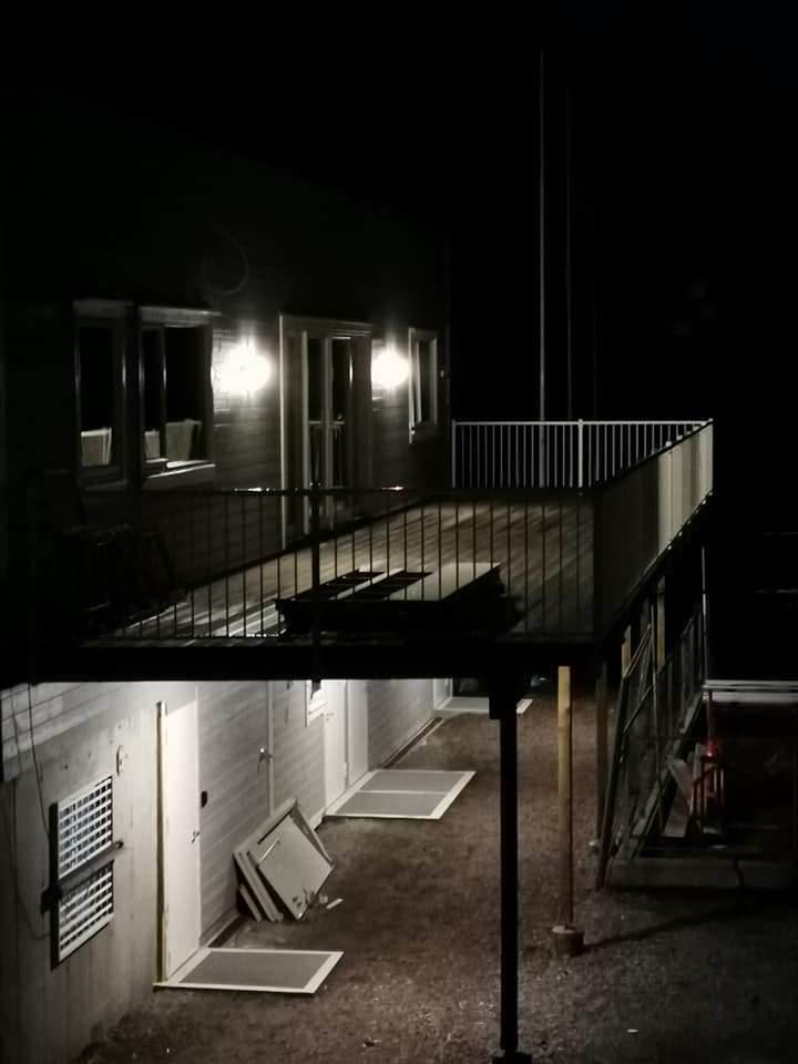 Klubbhuset nærmar seg ferdig