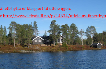 Utleie Fånett-hytta