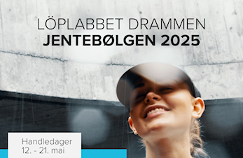 25% Rabatt på løpesko og løpetøy hos Löplabbet Drammen!