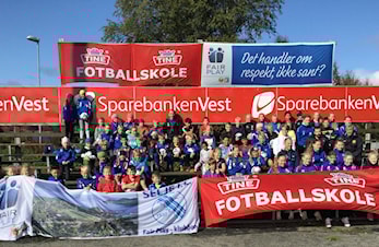 Suksess for Selje Tine Fotballskule
