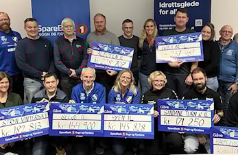 Gåvemidlar til flomlysanlegg