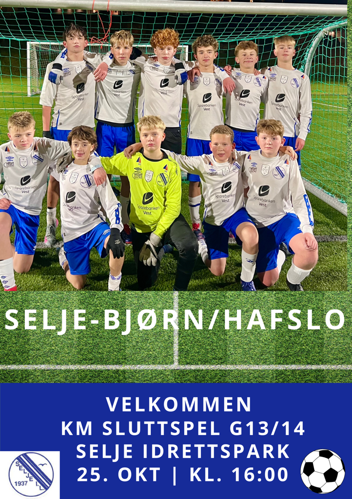 KM-finale G13/14, lør.25.10 kl.16.00, Selje-Bjørn/Hafslo
