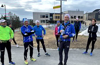 Generalprøve for Mandagsklubben før Kringsjåløpet