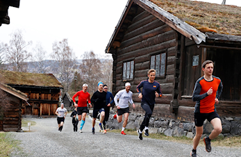 Maihaugenløpet – interessen for løping blomstrer på Lillehammer.