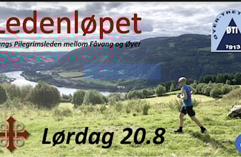 Ledenløpet langs Pilgrimsleden 20. august