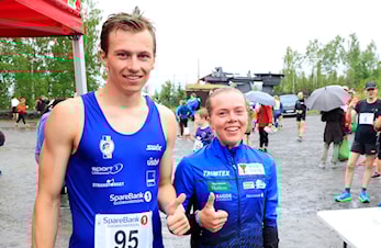 Tallaksen og Erdal best i regnfull Mesnaelva opp