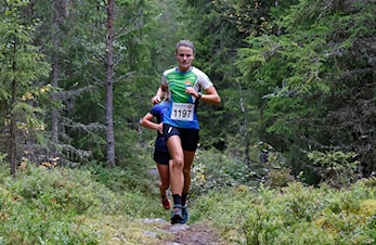 Ragnhild Haukåen overtok ledelsen sammenlagt.