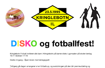DISKO, Fotballfest og byttemarked