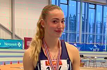 Ny klubbrekord av Dina Rosenvinge Aasen på 60m