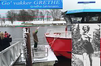 Den nye elferga Go’vakker Grethe oppkalt etter Grethe Sørensen
