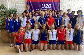 Jamila Isman med tre nye perser under U20 EM i Jerusalem