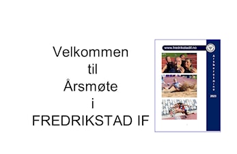 Årsmøte 8/2 på FIF-huset