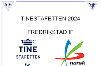Tinestafetten 7. mai på Lisleby - påmeldingsfrist 15. mars.