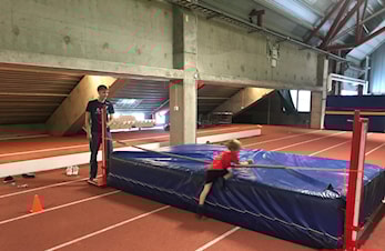 FIF på Barneidrettens dag i Østfoldhallen