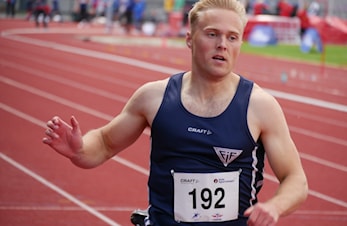 Klubbrekord på 200 meter