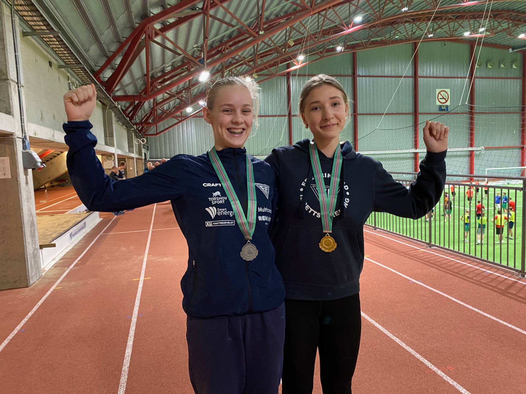 Resultatlisten fra KM HUT/LUT i Østfoldhallen