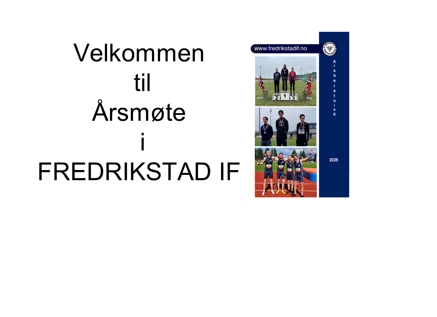 Årsmøte 5/2 på FIF-huset - Velkommen