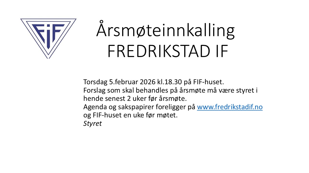 Årsmøteinnkalling