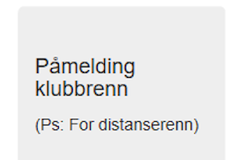 Viktig ang påmelding til distanserenn på klubbrennet 16.januar