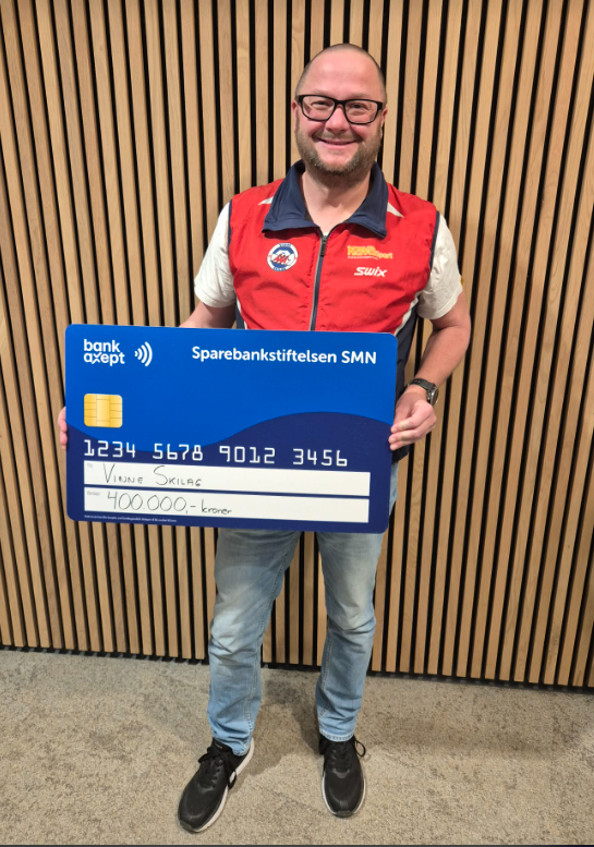 Skilaget mottar støtte fra Sparebankstiftelsen SMN