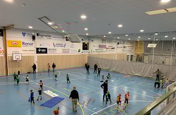 Glade barn på allidrett !