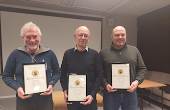 Nye æresmedlemmer av AFSK