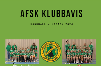 AFSK Klubbavis høst 2024 er endelig klar