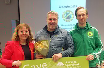 Aurskog Sparebank Idrettspris 2024 - tildelt Terje Pedersen