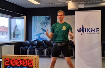 VERDENSREKORD satt i Aurskoghallen !