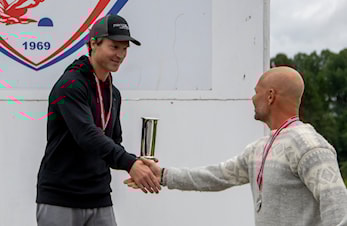 H.M.Kongens pokal tildelt Lars Ola Våltorp