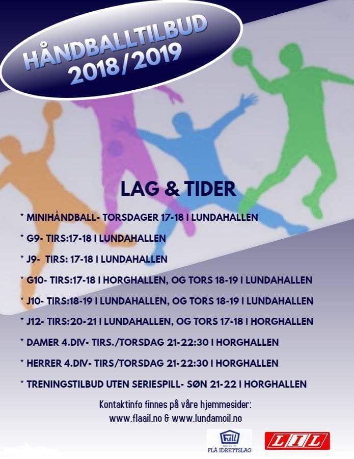 Endelig! Håndballsesongen 2018/2019 er i gang!