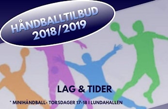Endelig! Håndballsesongen 2018/2019 er i gang!