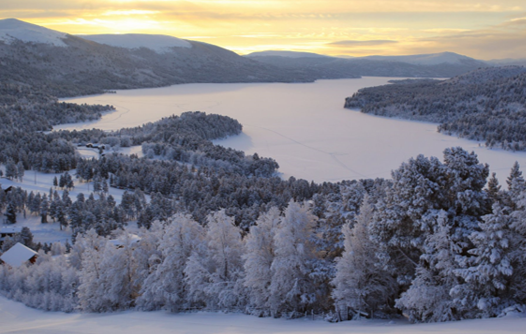 skisamling på Savalen