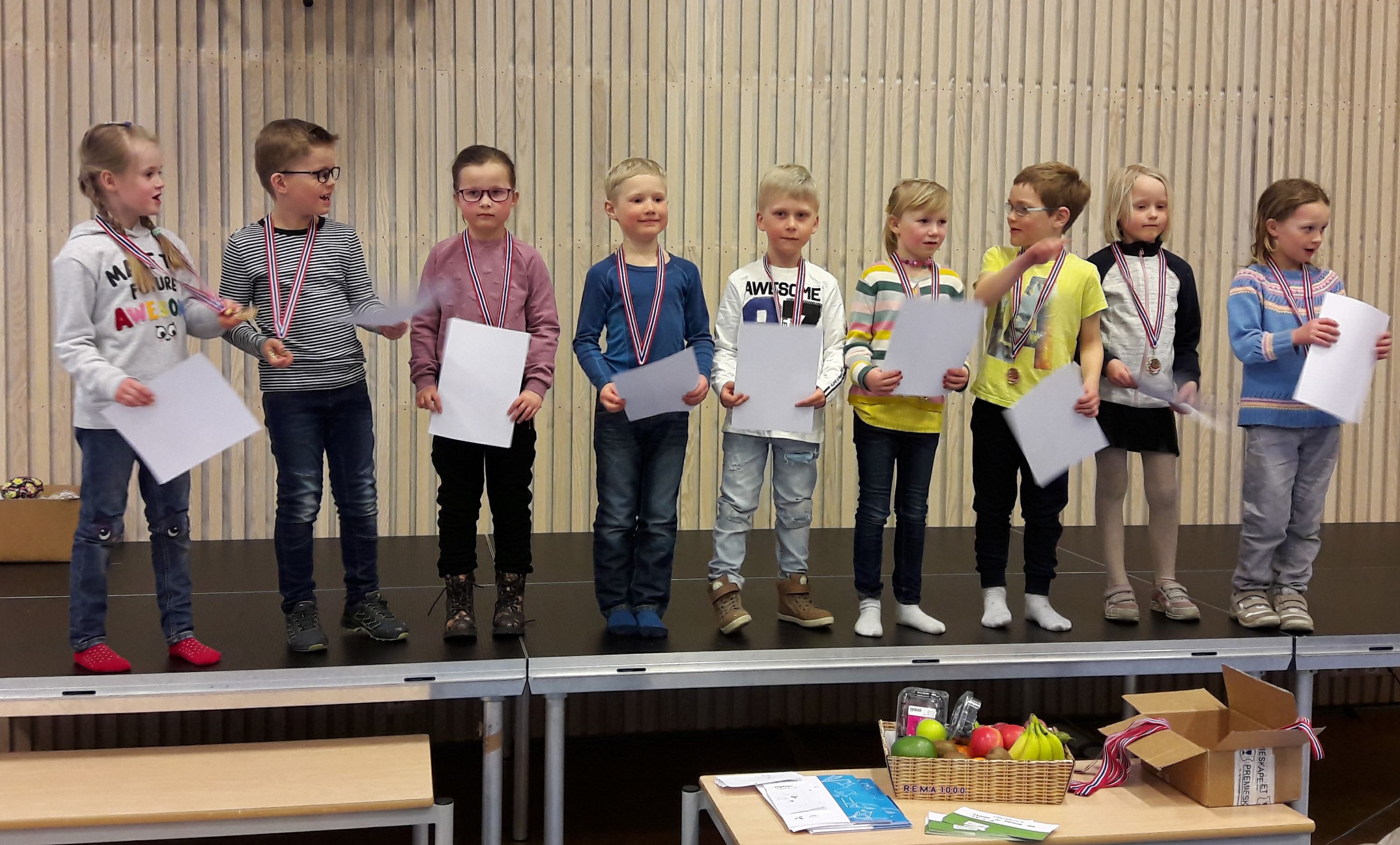 Premieutdeling skisesongen 2019