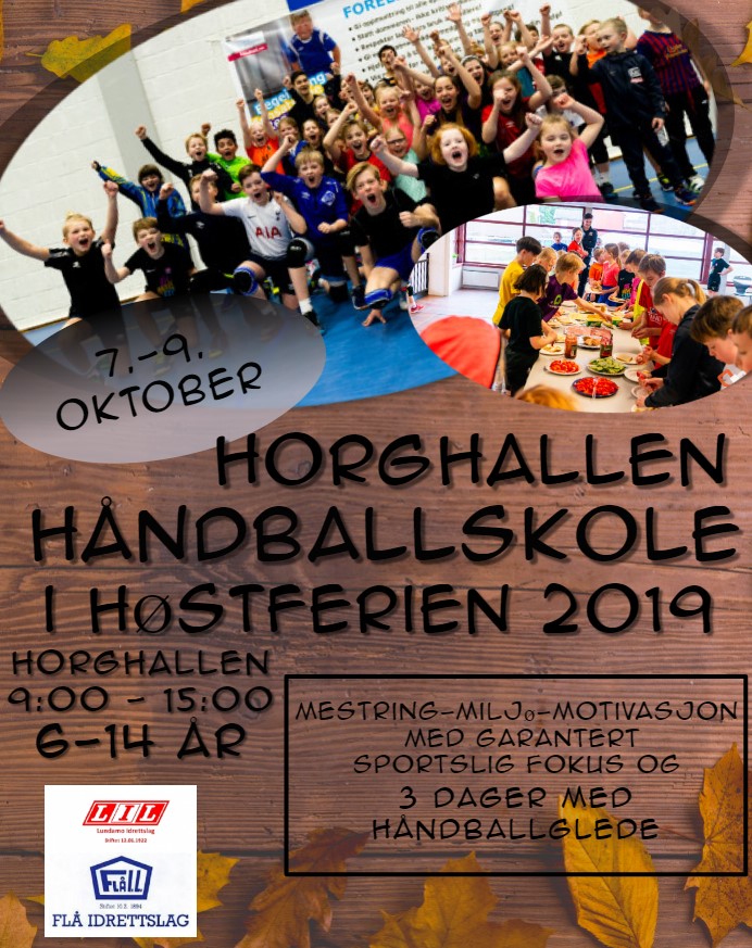 Håndballskole i høstferien!
