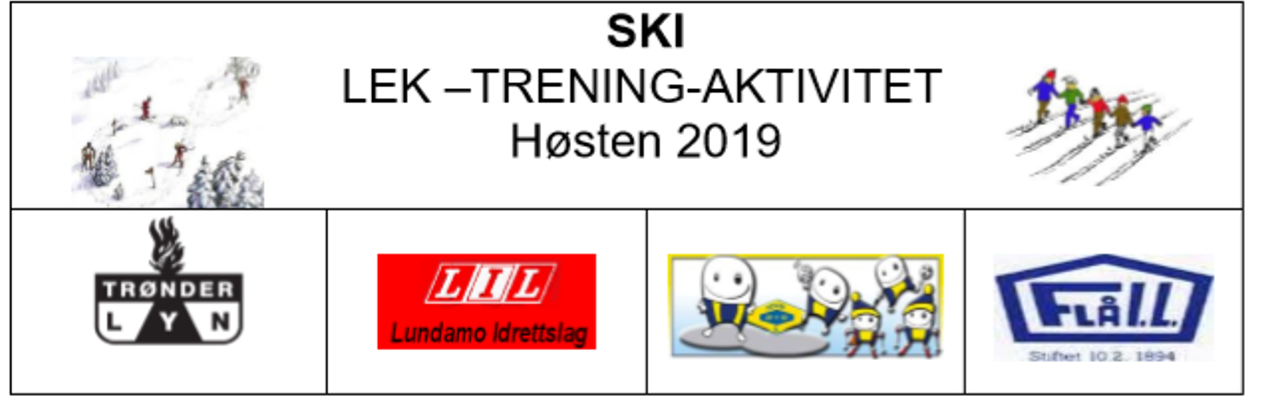 Skiplan høsten 2019