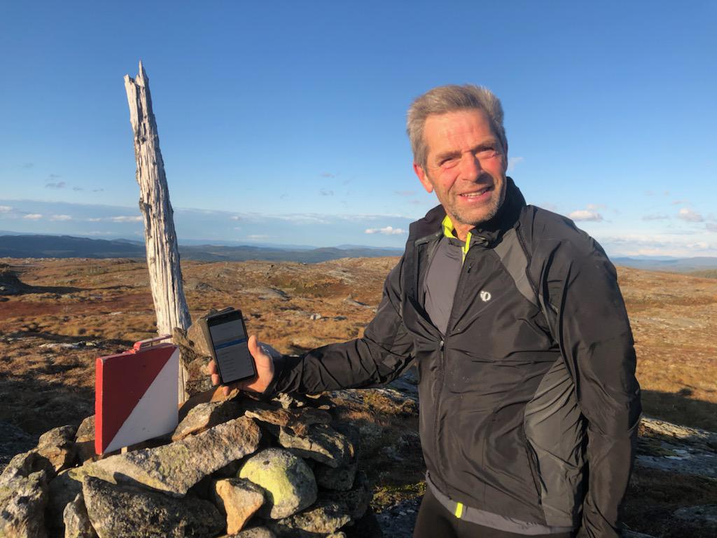 Øverst på lista i Trimpoeng