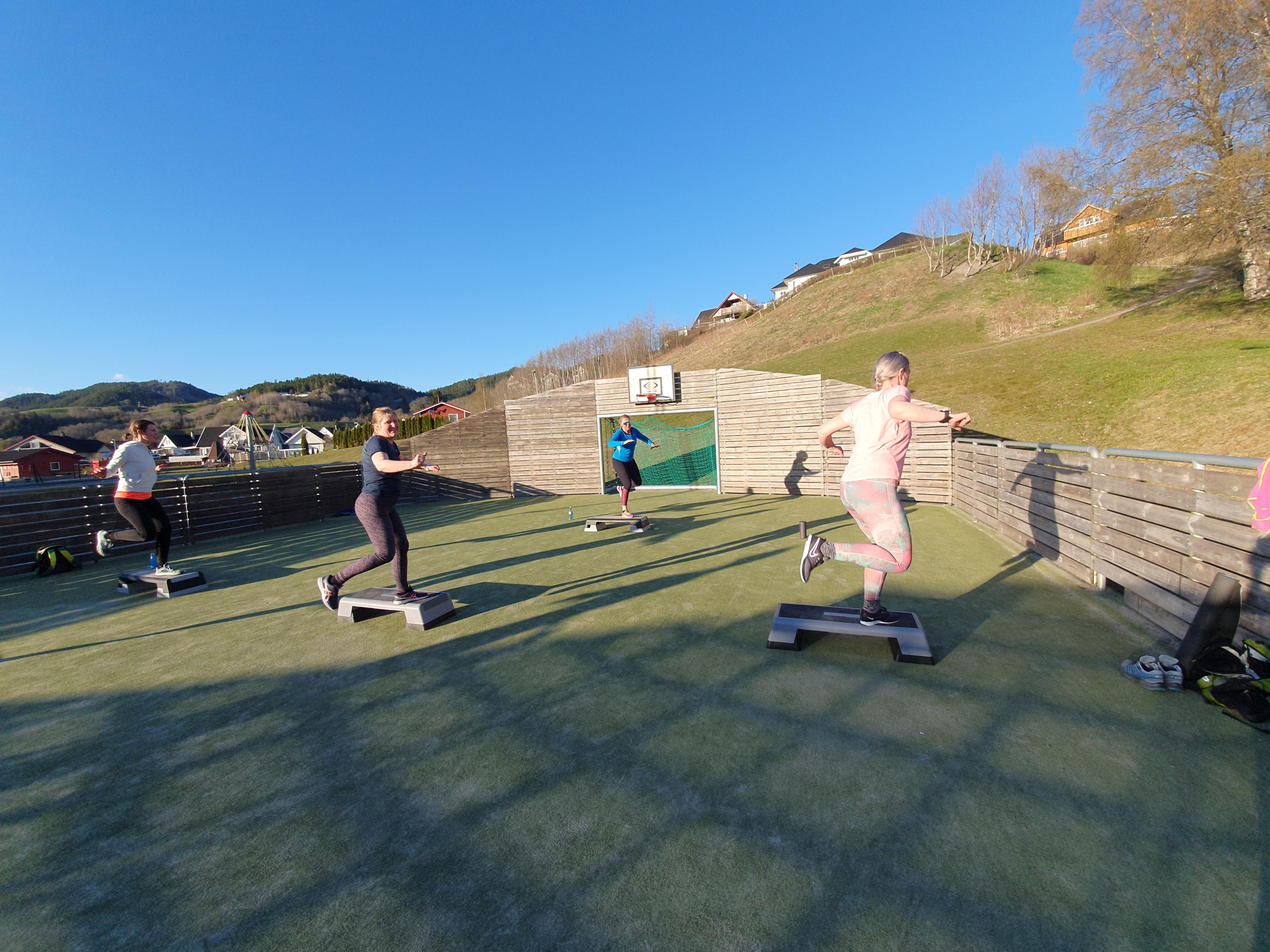 "Ute-step" med Ragnhild!