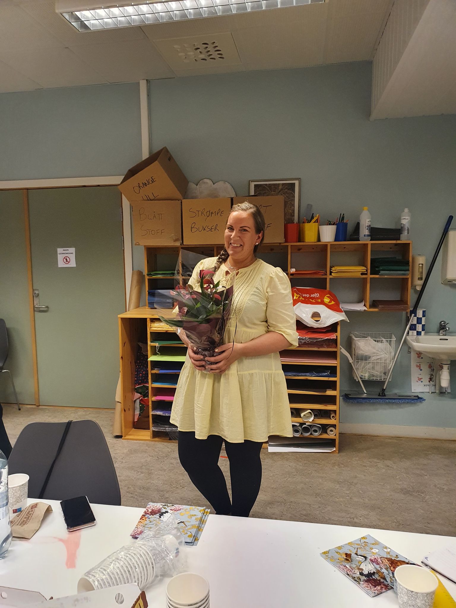 Takk for innsatsen Marthe!