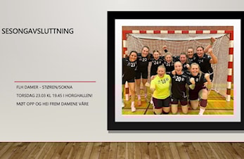 SESONGAVSLUTTNING FLH DAMER