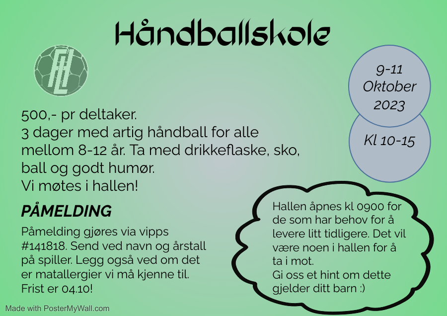 HÅNDBALLSKOLE