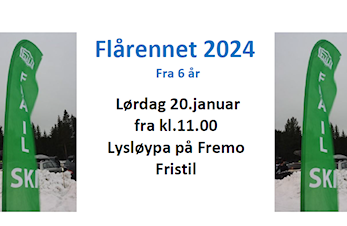 Resultatliste Flårennet 2024.