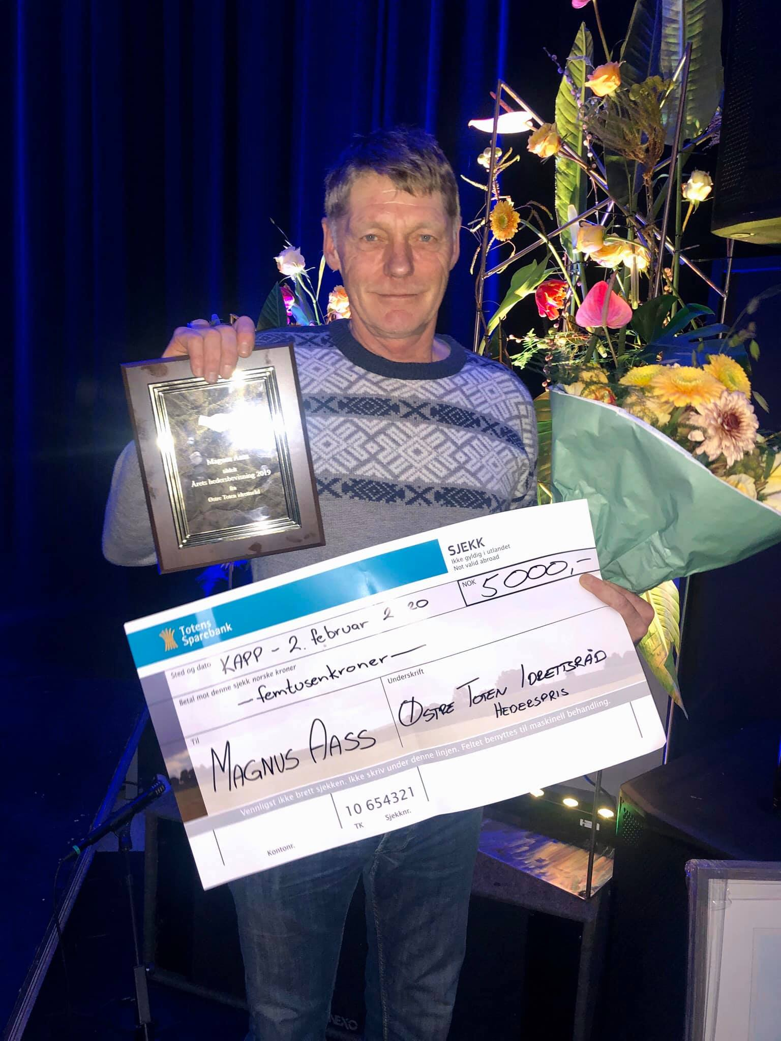 Hedersprisen for 2019