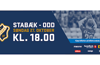 Stabæk - Odd - 27.10 Kl 18:00
