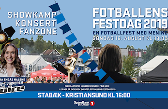 FOTBALLENS FESTDAG 2019